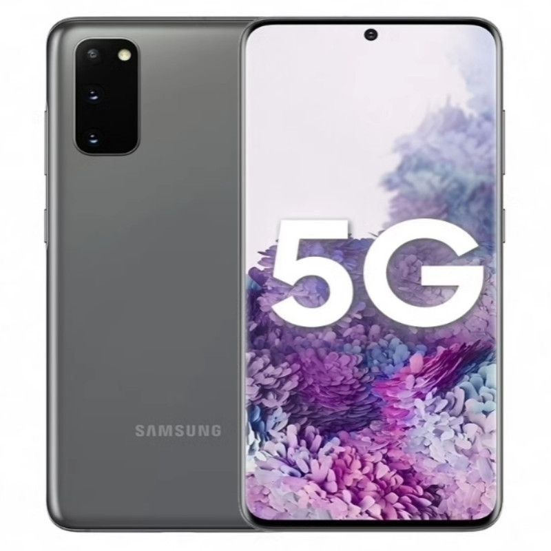 Refurbished Samsung Galaxy S20 5G Smart Phone 6.2'' 8GB+128GB 64MP+12MP Single SIM 4000mAh Unlocked smartphone Samsung S20 Perfect display screen