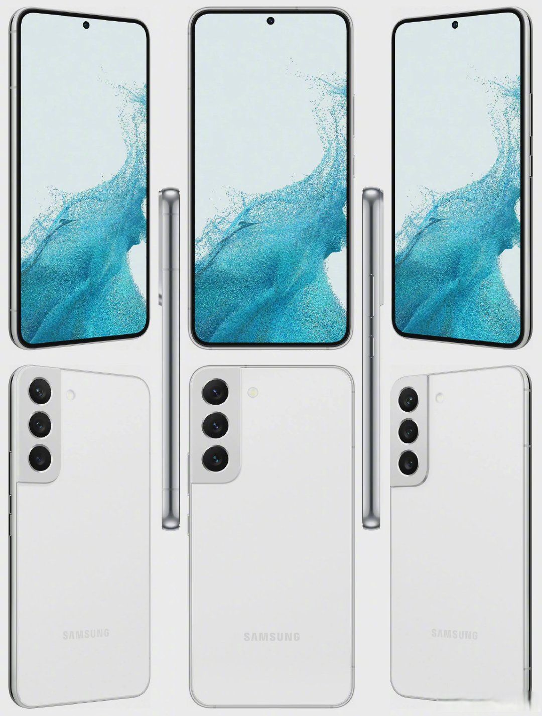 Refurbished Samsung Galaxy S22 5G Smart Phone 6.2'' 8GB+128GB 64MP+12MP Single SIM 4000mAh Unlocked smartphone