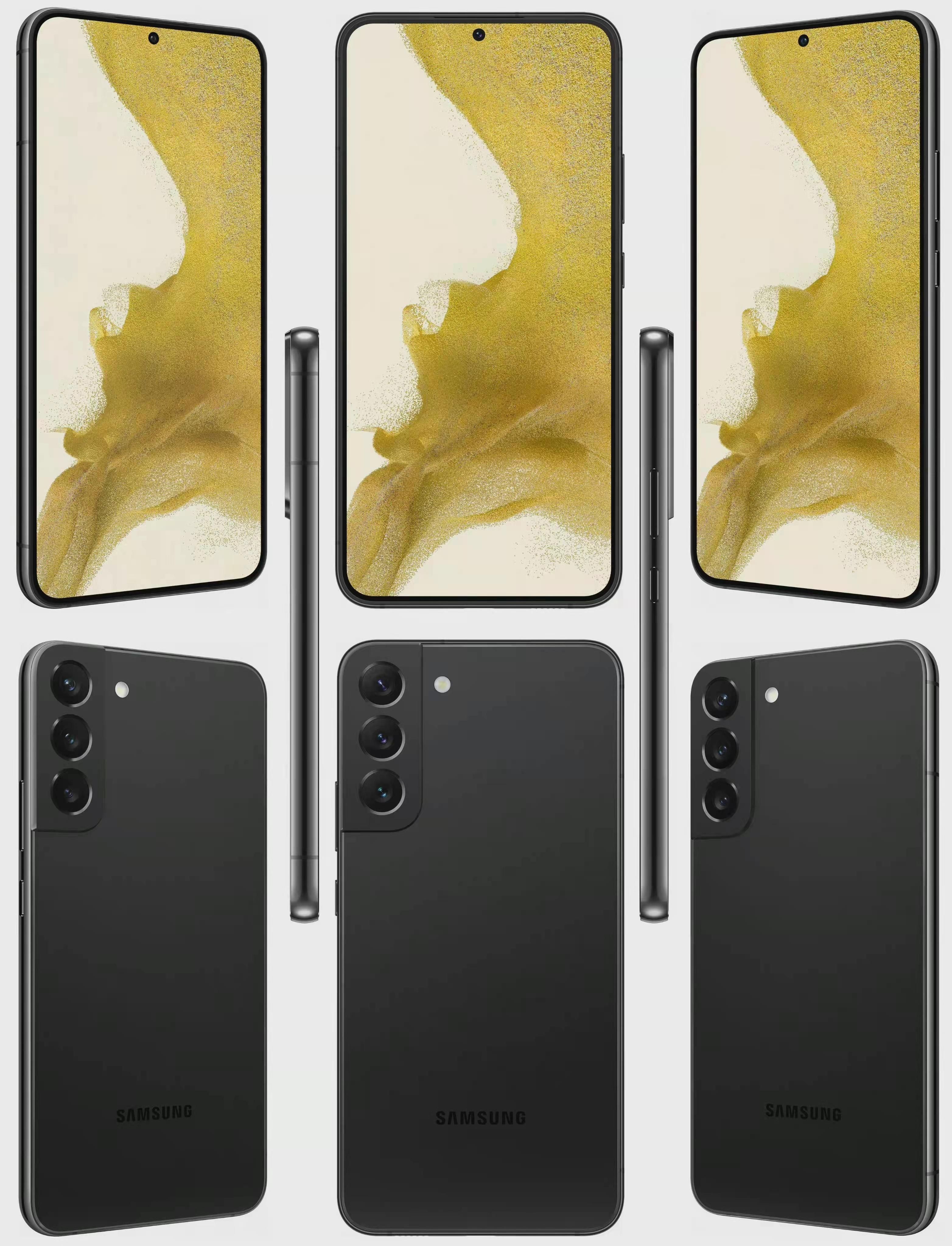 Refurbished Samsung Galaxy S22 5G Smart Phone 6.2'' 8GB+128GB 64MP+12MP Single SIM 4000mAh Unlocked smartphone