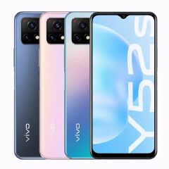 Refurbished vivo Y52s smartphone 6.58 inch Gaming Play RAM: 8GB RAM: 128 16MP 5000mAh 3G 4G 5G Dual SIM Phones 48 million pixel camera phone Face recognition and fingerprint unlocking functions