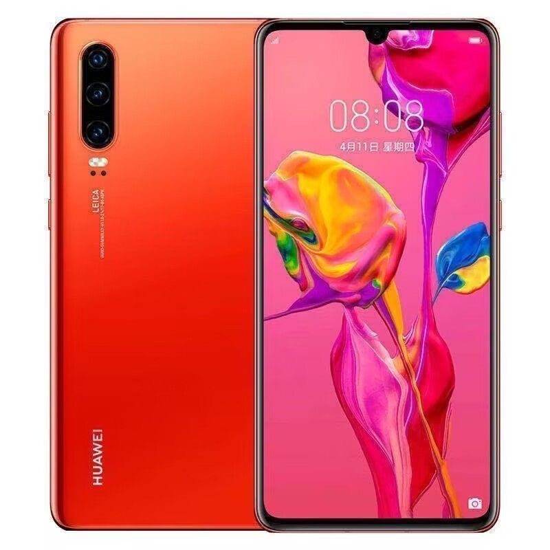 Refurbished Huawei P30 Pro 4G CPU HiSilicon Kirin 980 6.47-inch screen 40MP camera 4200mAh battery smartphone 8G+128G/256G 2D face recognition system