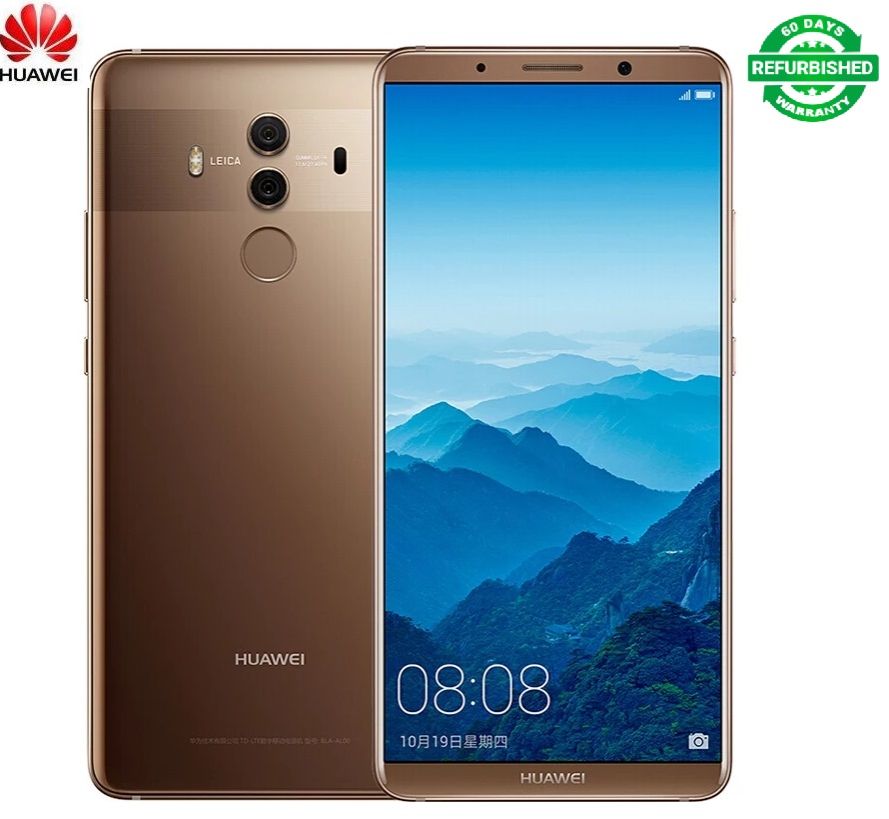 Refurbished Huawei Mate 10 6G+128GB 5.9” Dual Camera 20MP+8MP Android 8.0 Smartphone Kirin970 mate10