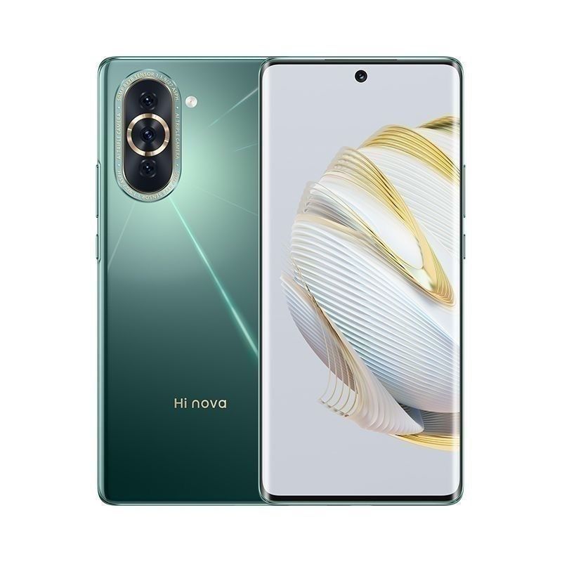 Refurbished Huawei Nova 10 4G CPU Qualcomm Snapdragon 778G 6.67-inch  8GB+128GB/256GB screen 50MP camera 4000mAh battery smartphone Face recognition and fingerprint unlocking functions