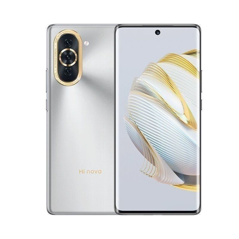 Refurbished Huawei Nova 10 4G CPU Qualcomm Snapdragon 778G 6.67-inch  8GB+128GB/256GB screen 50MP camera 4000mAh battery smartphone Face recognition and fingerprint unlocking functions