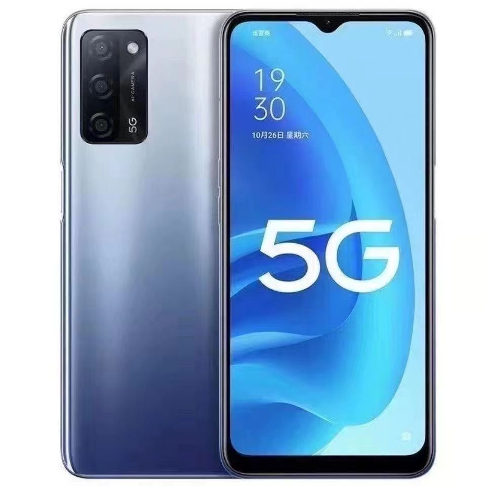 Refurbished oppo A55 rear camera: 13 million pixels Main camera front camera: 8 million pixels support side fingerprint recognition facial recognition