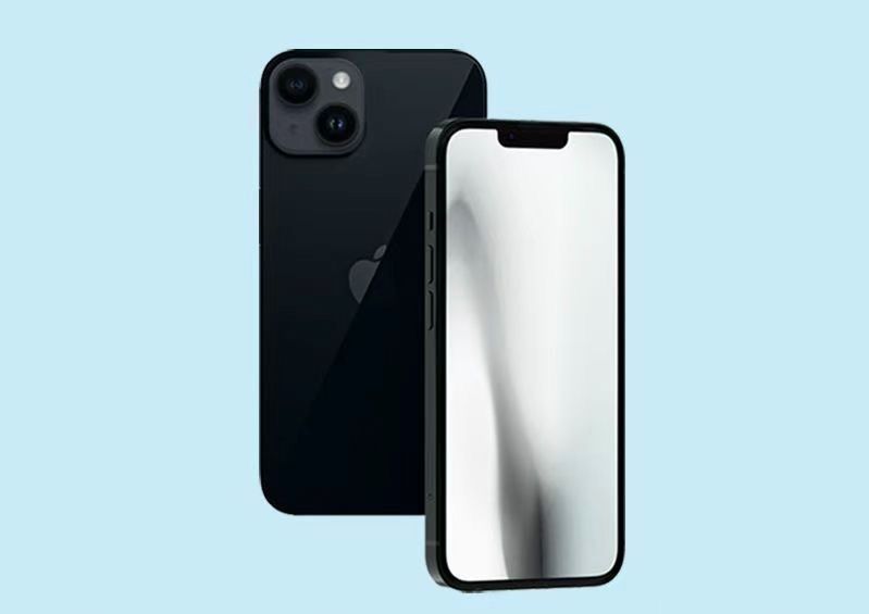 Apple iPhone 14 256GB + 6GB dual-SIM, dual-standby, 6.1 inches, 48MP + 12MP camera, resolution of 1136x1640 pixels, Super Camera, supports facial recognition functionality.