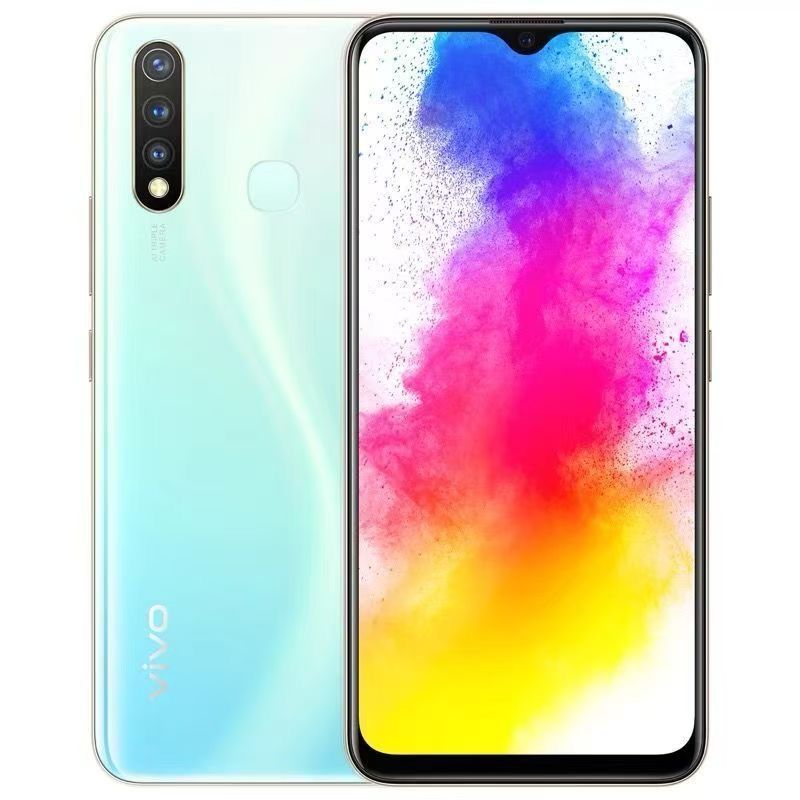 Refurbished Vivoz5 with a front-facing camera of 32 million pixels and a rear camera of 48 million physical pixels. Supports facial recognition and fingerprint unlocking.