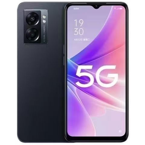 RefurbishedOPPO A57 5G is equipped with Dimensity 810 processor and a 5000mAh large battery.
Biometric features: Supports side fingerprint recognition and facial recognition.