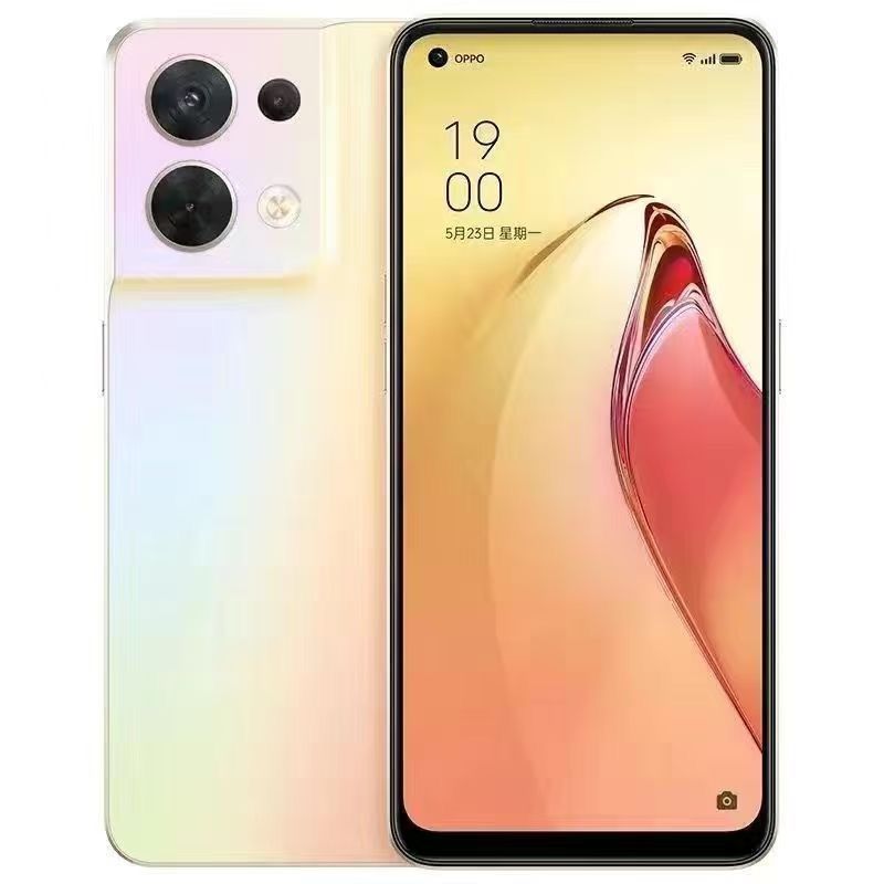 RefurbishedOPPO Reno8, a 5G smartphone released in 2022, is equipped with Dimensity 1300 processor, featuring a slim and lightweight design and outstanding portrait photography. For biometric identifi
