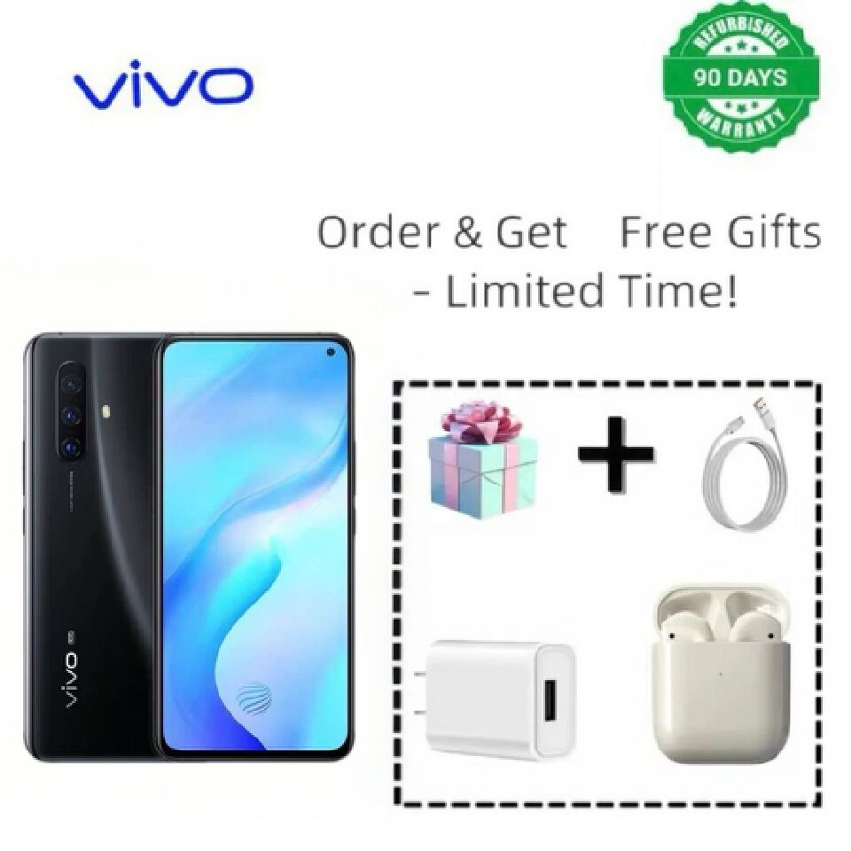 Refurbished vivox30 5G mobile phone Main camera: 64 million pixels + 8 million pixels + 32 million pixels Preceding: 32 million pixels Battery: 4350mAh Unlock: Facial Recognition