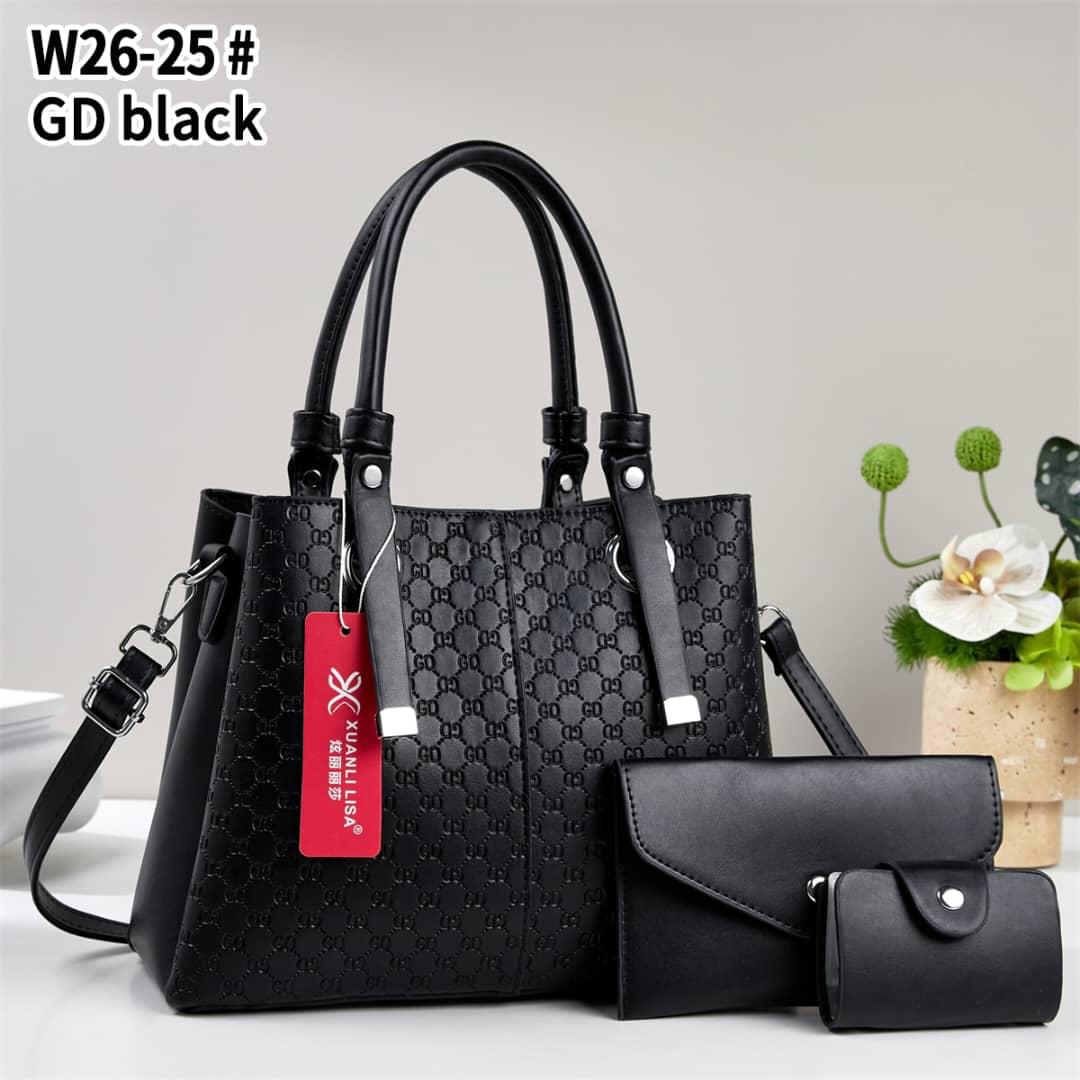 👜 3PCS Stylish Ladies Handbag Set – Elegant & Functional