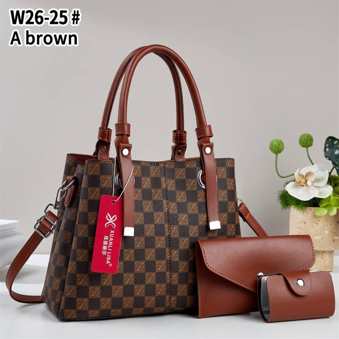 👜 3PCS Stylish Ladies Handbag Set – Elegant & Functional