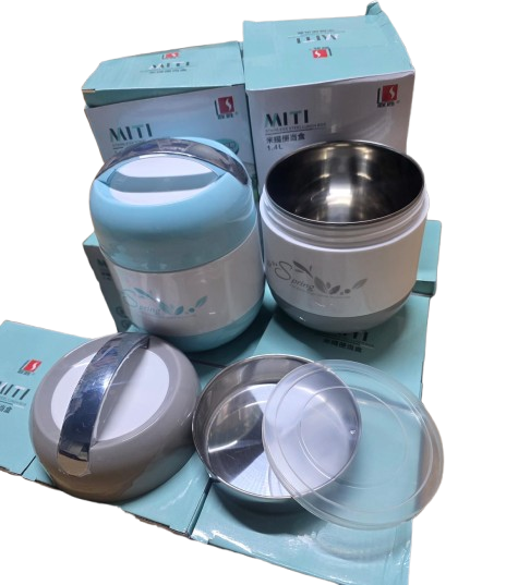 FOOD FLASK| 2-in-1 Insulated Hotpot – 1.4L Thermal Food Warmer & Soup Container, ideal for soups, stews, and hot meals, Order now and enjoy warm, delicious meals anytime, anywhere!