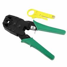 TP‑Link RJ45 RJ11 RJ12 Crimping Tool – Network Cable Crimper, Stripper & Cutter