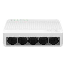Tenda 5-Port Ethernet Switch – 10/100Mbps Desktop Network Switch | Plug & Play LAN Splitter with 5 Auto-Negotiation RJ45 Ports for Router, PC, CCTV, Printer & Office Network