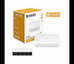 Tenda 5-Port Ethernet Switch – 10/100Mbps Desktop Network Switch | Plug & Play LAN Splitter with 5 Auto-Negotiation RJ45 Ports for Router, PC, CCTV, Printer & Office Network