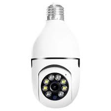 CALUS E27 Pro Smart WiFi Bulb Camera – 360° 1080P HD CCTV, Night Vision, Motion Detection & Two-Way Audio