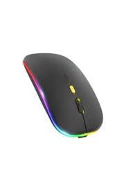 Genera Rechargeable Wireless Mouse – 2.4GHz Silent Click, USB Receiver, Ergonomic Portable Mouse for Laptop & PC