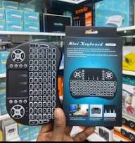 Android Mini Wireless Keyboard – Portable Bluetooth / 2.4GHz Remote Controller for Smart TV, Android Box & PC