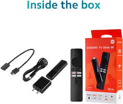 Xiaomi Mi TV Stick 1080p – Android TV Streaming Stick, Bluetooth Remote, HDMI, Portable Smart TV Dongle