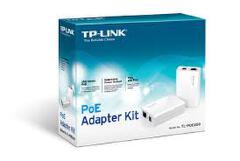 TP-Link TL-POE200 PoE Adapter Kit – Power Over Ethernet Injector & Splitter for IP Cameras, Access Points & Routers