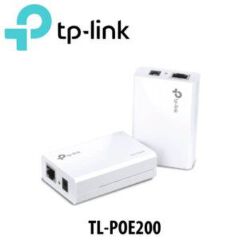 TP-Link TL-POE200 PoE Adapter Kit – Power Over Ethernet Injector & Splitter for IP Cameras, Access Points & Routers