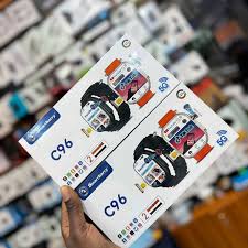C96 Smartberry 4G Smartwatch – SIM Card, Android Smart Watch, Rotating Camera, WiFi, Bluetooth Calling & Fitness Tracker