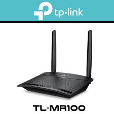 TP-Link TL-MR100 4G WiFi Router – SIM Card Router with 300Mbps Wireless Speed