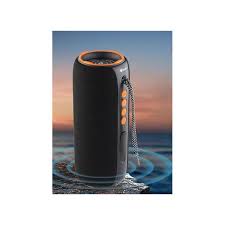 Kisonli Q22 Plus Bluetooth Speaker – 16W Deep Bass, Waterproof Portable Speaker, RGB Lights