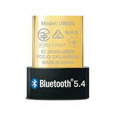 TP-Link UB500 Bluetooth 5.4 Nano USB Adapter – Wireless Dongle for PC, Connect Up to 7 Devices, 20m Range, Plug & Play for Windows
