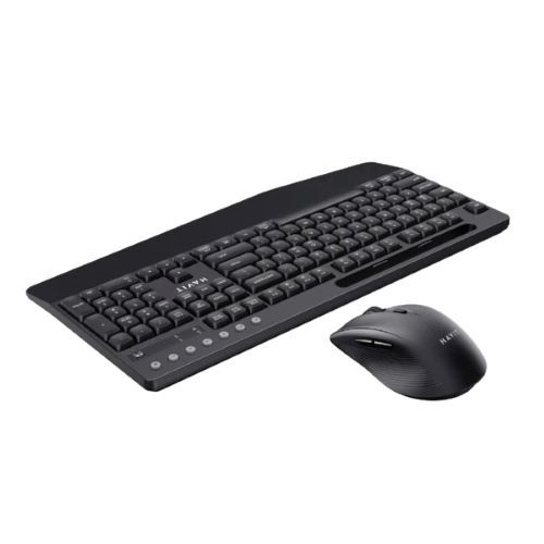 Havit KB251WB Wireless Keyboard and Mouse Combo – Ultra-Slim Ergonomic Design, Quiet Typing, Long Battery Life, Perfect for Home & Office Use