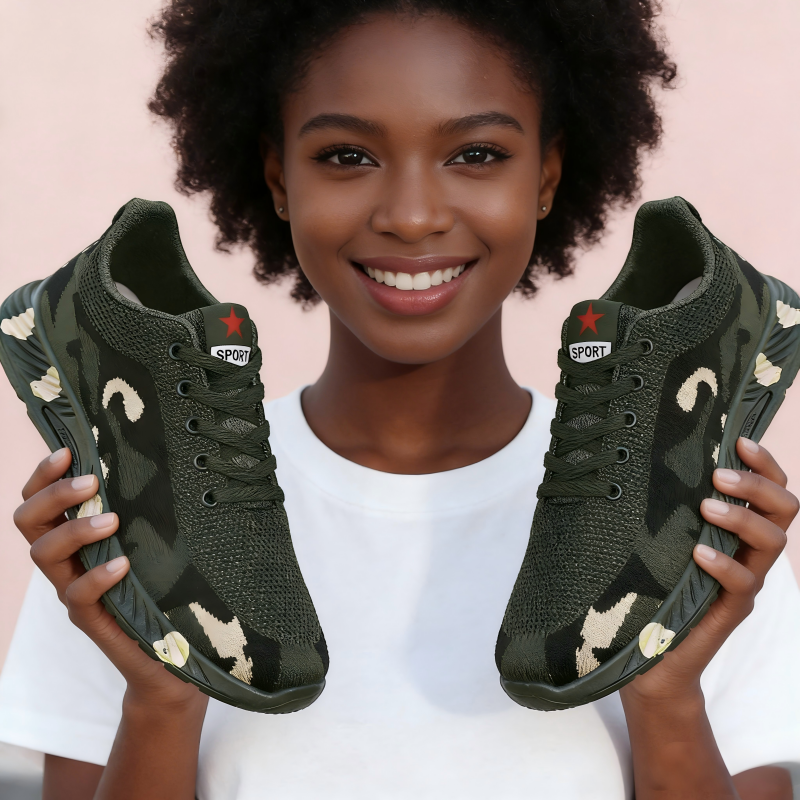 2026 New Men's Camouflage Shoes Outdoor Hiking Training Shoes Student Military Training Work Safety Shoes