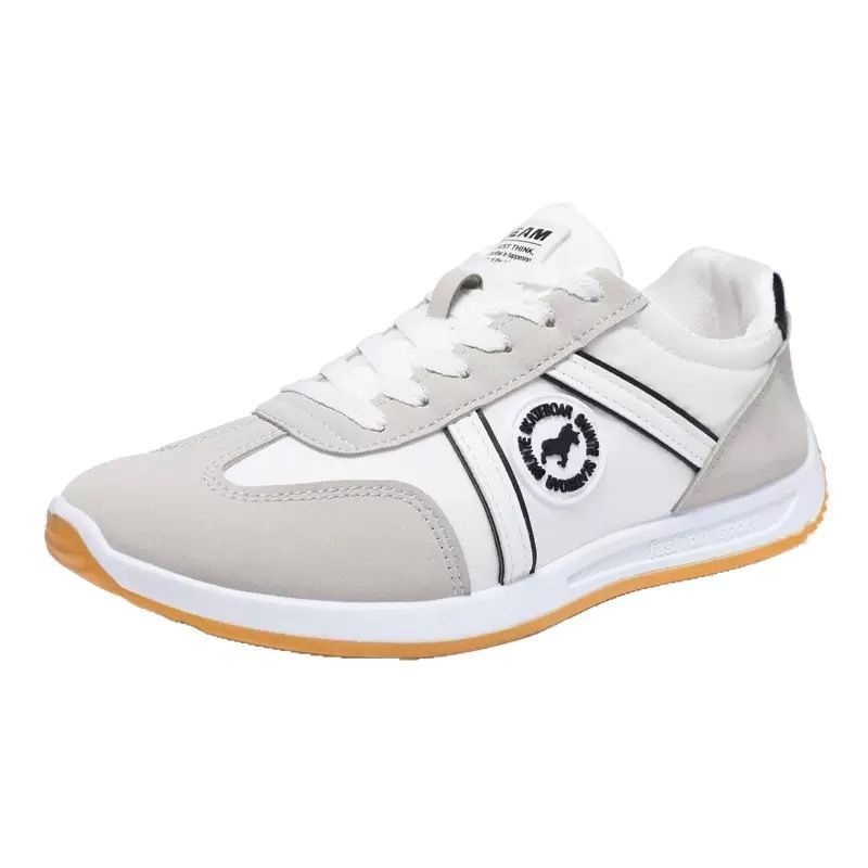 Mens Casual Shoes Comfortable Soft bottom anti slip Design Flats Sneakers Male Soft bottom low cut Men's sports board shoes39-44