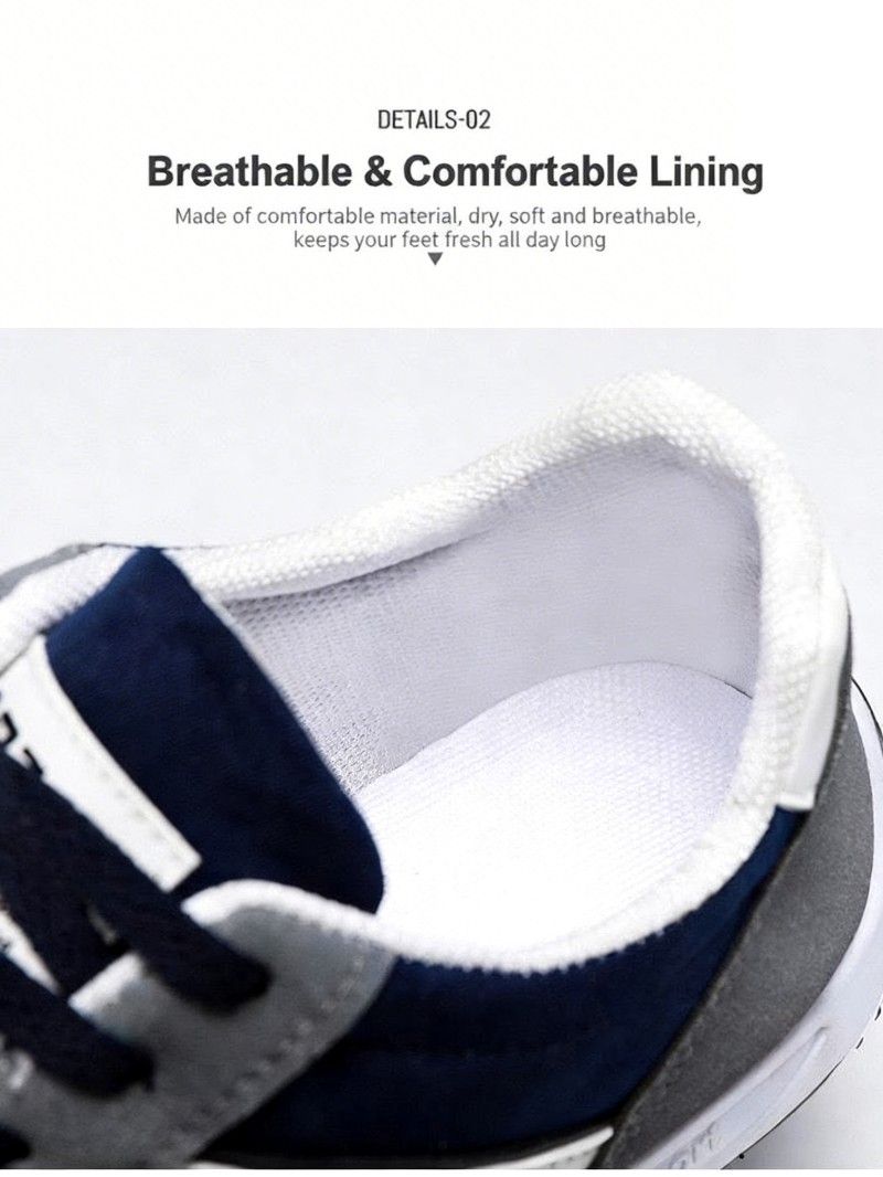 Mens Casual Shoes Comfortable Soft bottom anti slip Design Flats Sneakers Male Soft bottom low cut Men's sports board shoes39-44