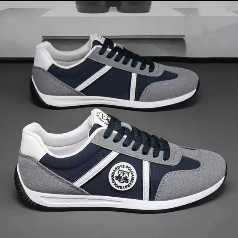 Mens Casual Shoes Comfortable Soft bottom anti slip Design Flats Sneakers Male Soft bottom low cut Men's sports board shoes39-44