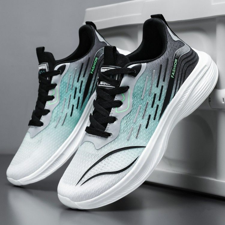 New Style Men's Lightweight Sneakers Size39-47Breathable Mesh Casual Sports Shoes Non-slip Walking Running Tennis Shoes for Male