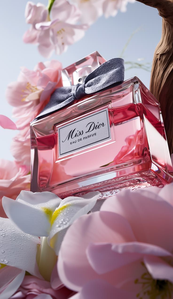 Miss Dior Eau de Parfum (2021) by Dior is a Oriental Floral fragrance for women, Top notes are Iris, Peony and Lily-of-the-Valley; middle notes are Rose, Apricot and Peach; base notes are Vanilla, Mus