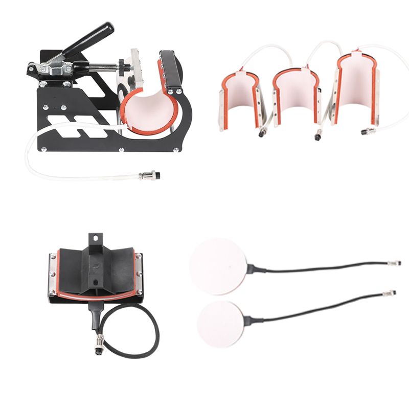 10 in 1 Combo Multi-Functional Heat Transfer Press Machine for Pen Mug Plate Cloth T-shirt Heat Transfer Printing Machine