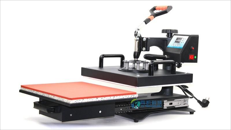10 in 1 Combo Multi-Functional Heat Transfer Press Machine for Pen Mug Plate Cloth T-shirt Heat Transfer Printing Machine