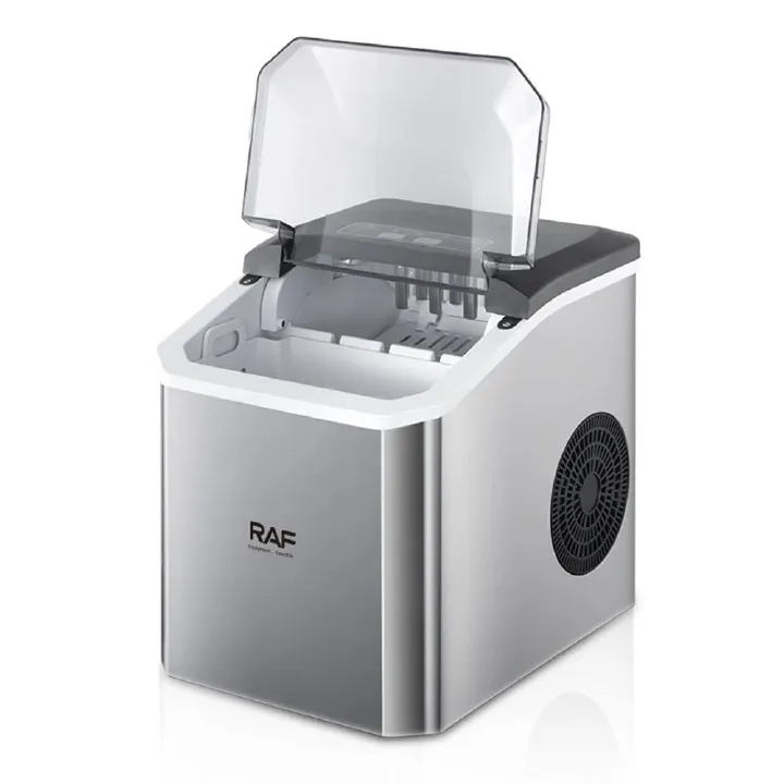 Portable Ice Machine 15KG Bullet Ice Block Making Maker Price Mini Nugget Ice Machine for Business Home Automatic Food Beverage