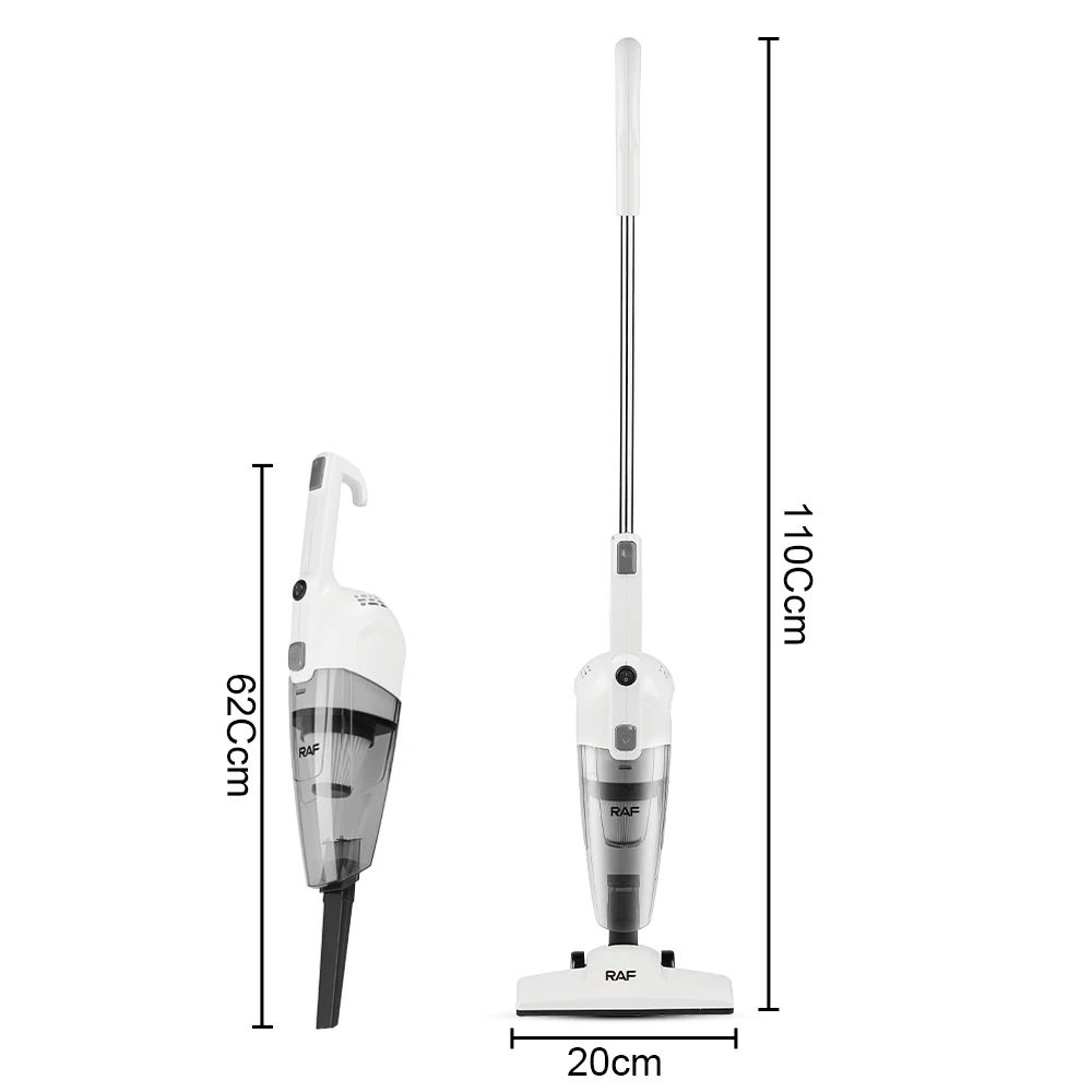2 Household Handheld Electric Customized Home Vertical Push-rod Stick Corded Dry HEPA Filtration Lightweight Portable