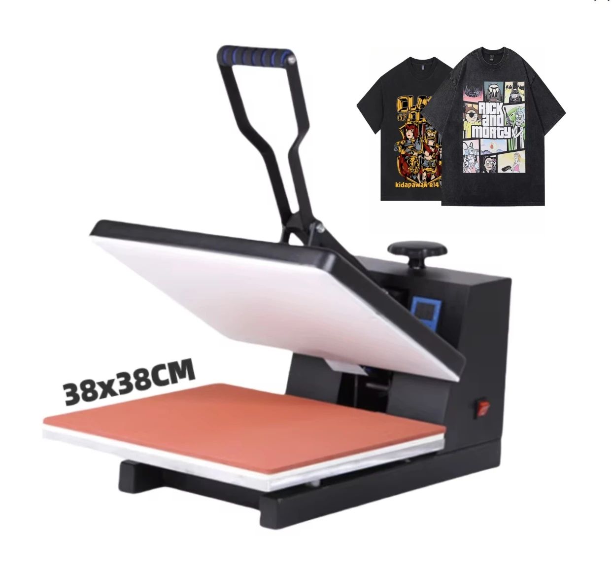 Clothes Heat Transfer Printing Machines Flatbed T-Shirt T-Shirt Ironing Hot Stamping Flat Ironing Hot New Flatbed