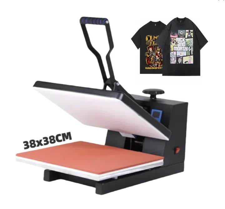 DIY Digital Heat Transfer Machine - T-shirt Clothing Flat Ironing Transfer Equipment, Professional Heat Press Printing Machine