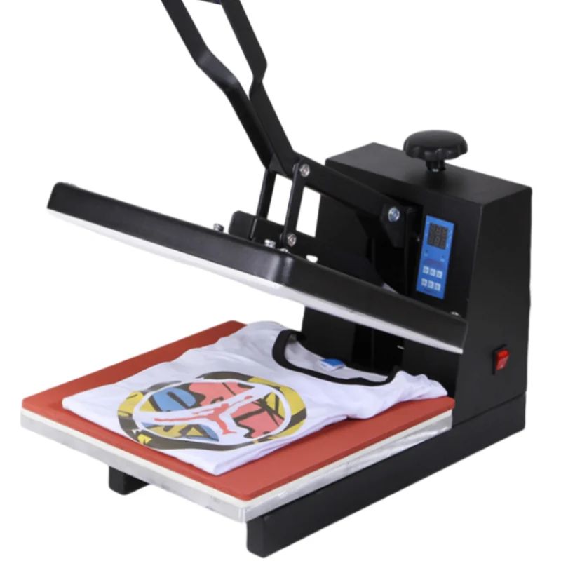 Clothes Heat Transfer Printing Machines Flatbed T-Shirt T-Shirt Ironing Hot Stamping Flat Ironing Hot New Flatbed