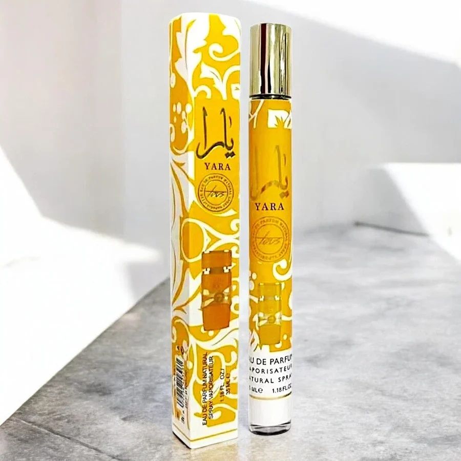 LIMITED OFFER!! YARA by LATTAFA TRAVEL SIZE Eau De PARFUM SPRAY (12ML): Original (Pink), Candy (Hot Pink), Tous (Orange), Moi (White) Fragrances