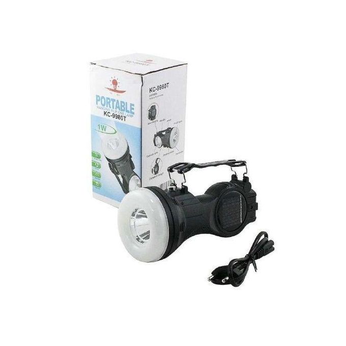 KcRechargeable / Solar Torch, Portable Solar & USB, Emergency LED Lamp Rechargeable LED Camping Lantern / Torch - KC-9980T,Solar Camping Light