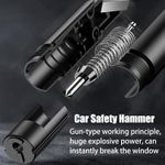 Safe Hammer Glass Breaker Window Breaker Seatbelt Cutter Car Safety Emergency Escape Auto Rescue Tool Car Glass Breaker,Life-Saving Emergency Artifact One Second Broken Window