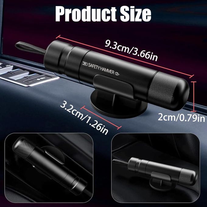 Safe Hammer Glass Breaker Window Breaker Seatbelt Cutter Car Safety Emergency Escape Auto Rescue Tool Car Glass Breaker,Life-Saving Emergency Artifact One Second Broken Window