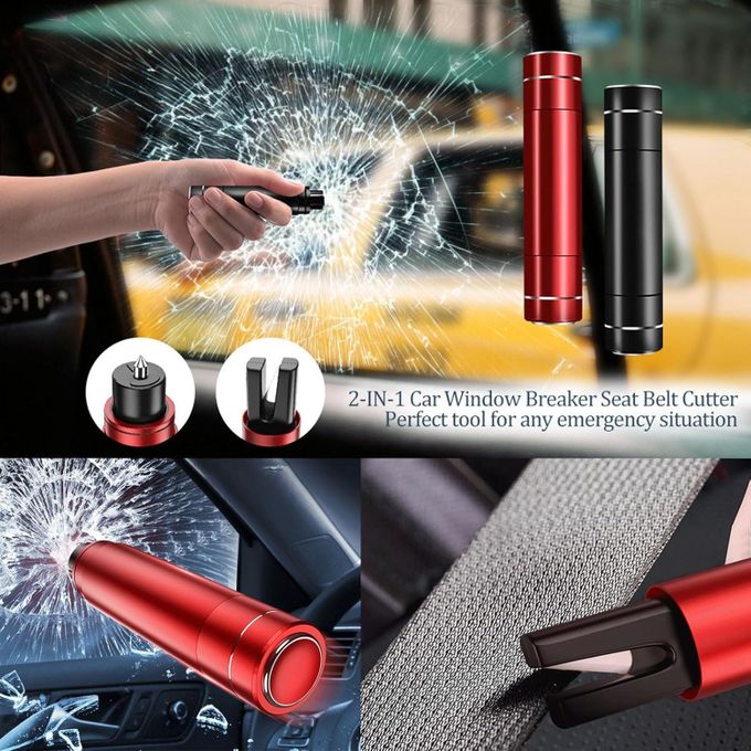 Safe Hammer Glass Breaker Window Breaker Seatbelt Cutter Car Safety Emergency Escape Auto Rescue Tool Car Glass Breaker,Life-Saving Emergency Artifact One Second Broken Window
