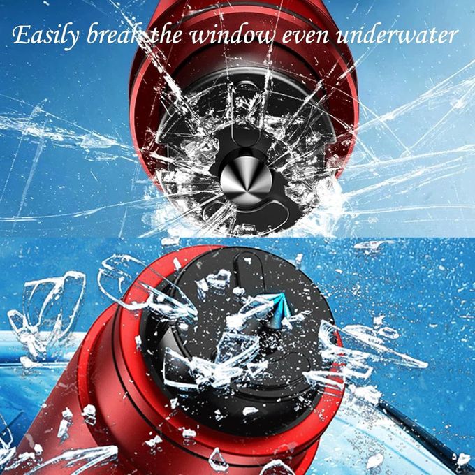 Safe Hammer Glass Breaker Window Breaker Seatbelt Cutter Car Safety Emergency Escape Auto Rescue Tool Car Glass Breaker,Life-Saving Emergency Artifact One Second Broken Window